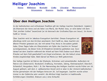 Tablet Screenshot of heiliger-joachim.de